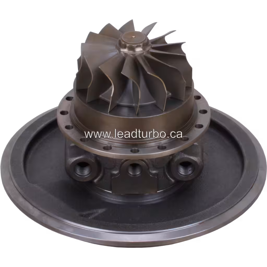 Core turbosprężarki HX83 5321612 do Cummins QSK60 bottom 45 degree view