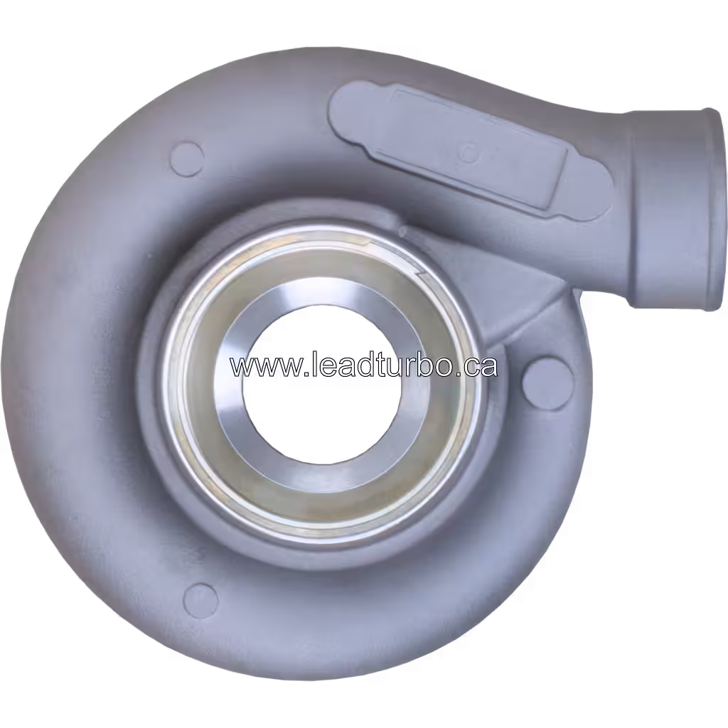 Obudowa sprężarki turbosprężarki Nothing do Cummins 6BT 145HP top view