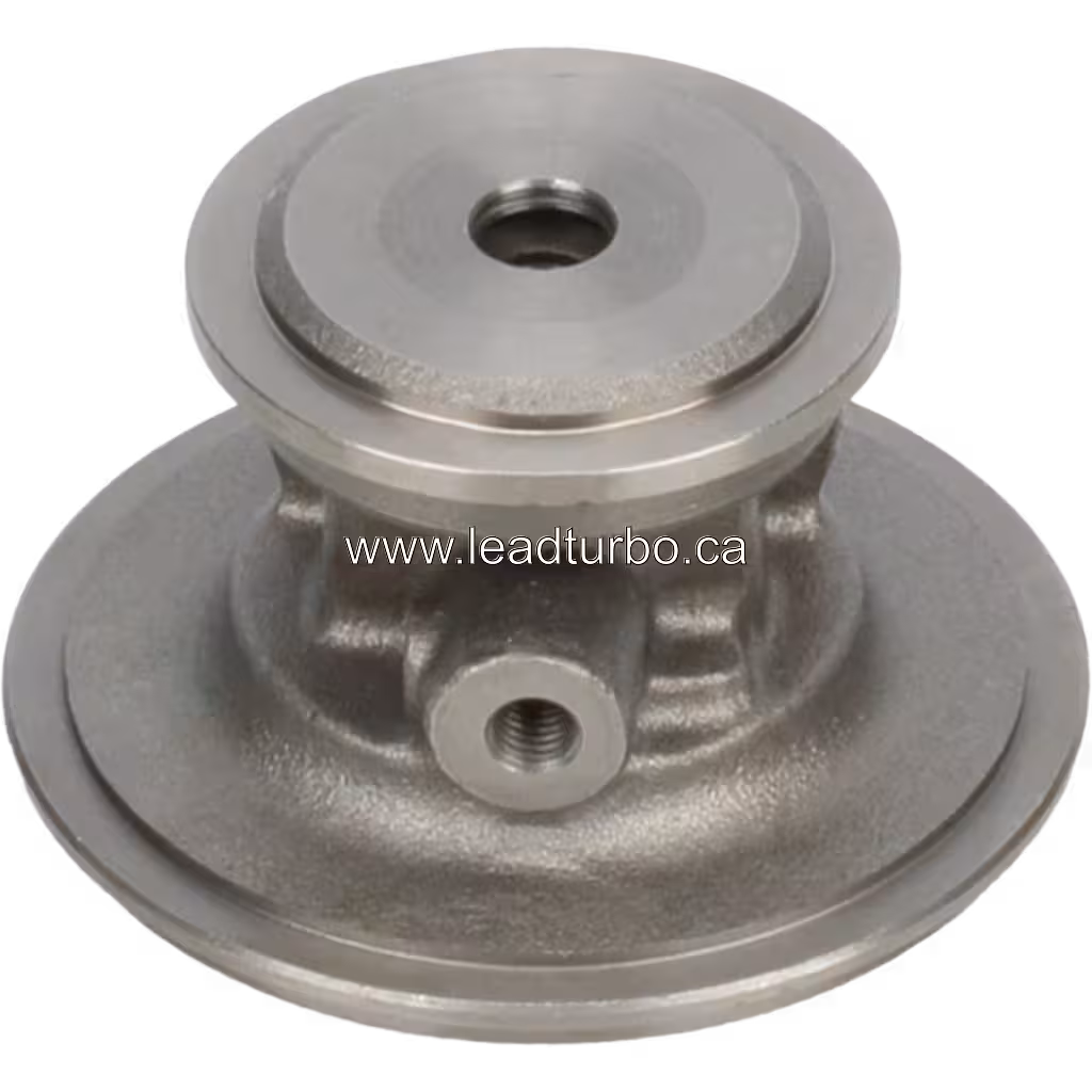 VB810069 BH Korpus łożyska turbosprężarki do ISUZU 4JB1T bottom 45 degree view
