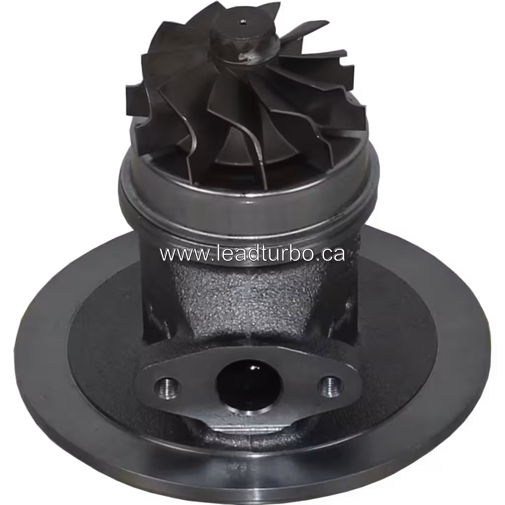 4031321 HX40W Turbocharger Core for Cummins QSL Industrial Engines bottom 45 degree view