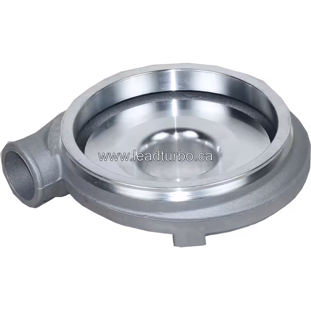 Корпус компресора турбокомпресора для CAT D6G 14G D6D CAT 3306 bottom 45 degree view