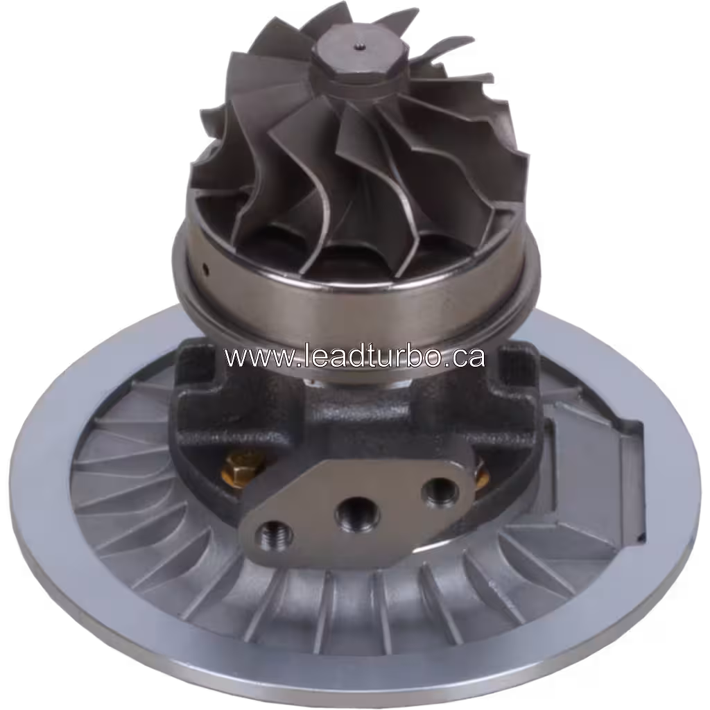 Core turbosprężarki TBP420 447450-0113 do Isuzu 6HE1-TC bottom 45 degree view
