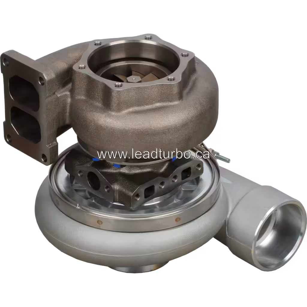 Турбокомпресор KTR110G-H44E 6505-55-5260 для KOMATSU D475A-5: заміна bottom 45 degree view