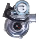 Detalle de la carcasa del turbo RHF3