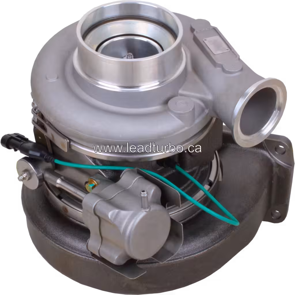 Vista lateral del turbocompresor 4033191 LeadTurbo