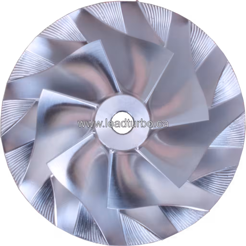 Колесо компресора 3599649 BCW для Cummins 6BTAA (HX35W) top view