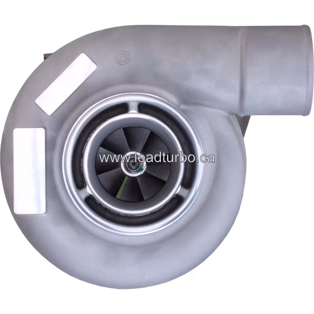 6506-21-5020 Turbocharger Front View with Actuator