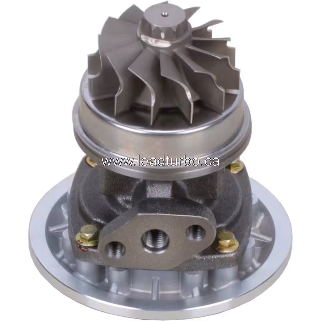 Core turbosprężarki 3802290 H1C – zamiennik do Cummins 4BTA bottom 45 degree view