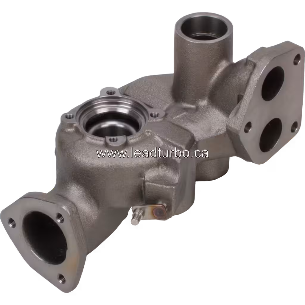 J96 Turbine Housing 452055-0004 TH Replacement bottom 45 degree view