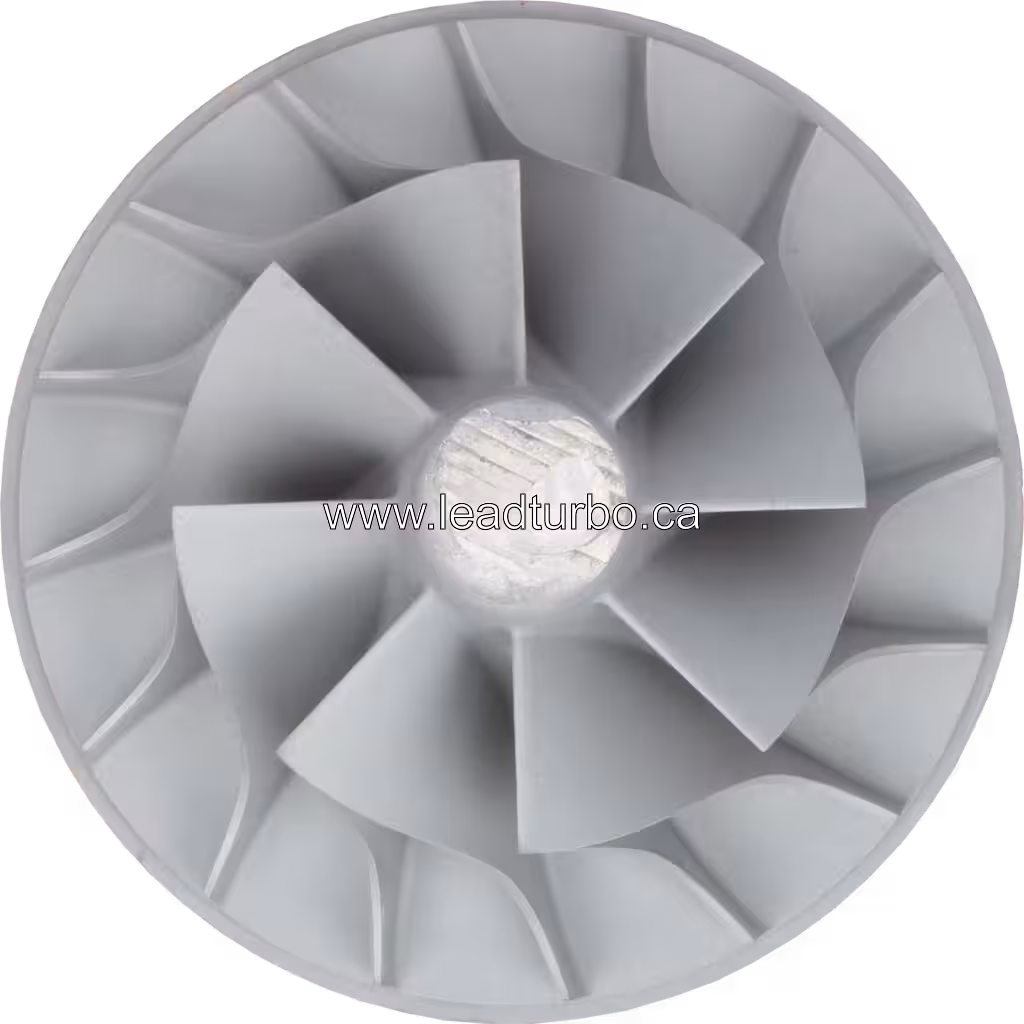 Roue de compresseur KTR90-2 CCW pour Turbo J96 top view