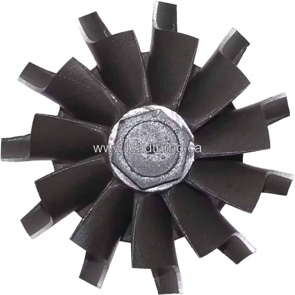 441064-0003 Turbine Wheel for Mercedes-Benz OM401LA TA4521 top view