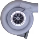 HX35 Turbolader 6509100-7080 mit zweifachem Abgasflansch für Daewoo DB58TI