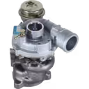Turbina Audi A4 150HP vista frontal
