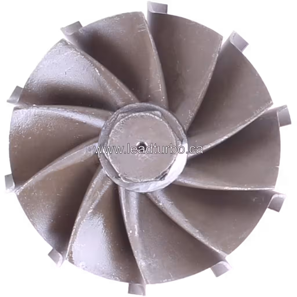 0R7135 TW Turbine Wheel GT4294 Turbocharger | CAT 3176C Replacement top view