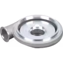 Top and bottom 45-degree views of 3768344 Scania DC9 compressor housing