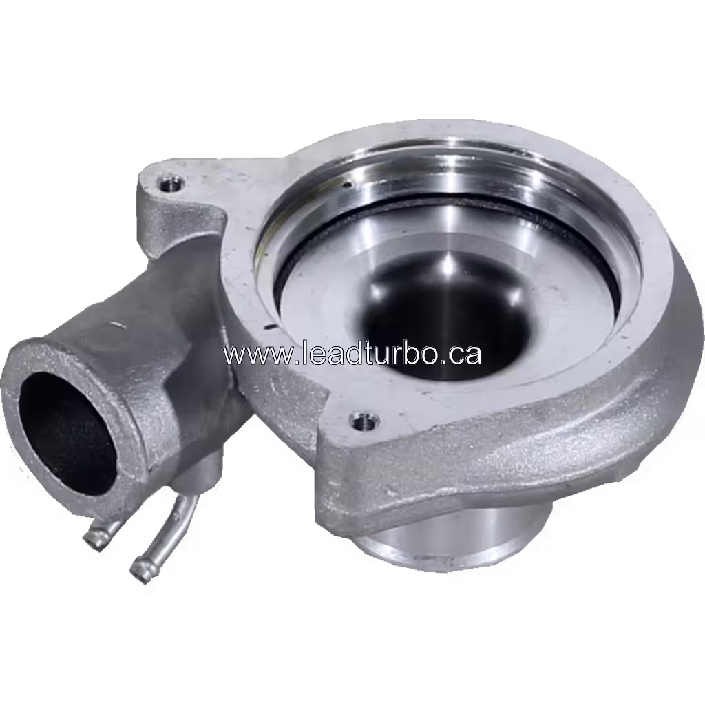 49177-52400 TD04 Compressor Housing for Mitsubishi 4D55 Turbocharger bottom 45 degree view