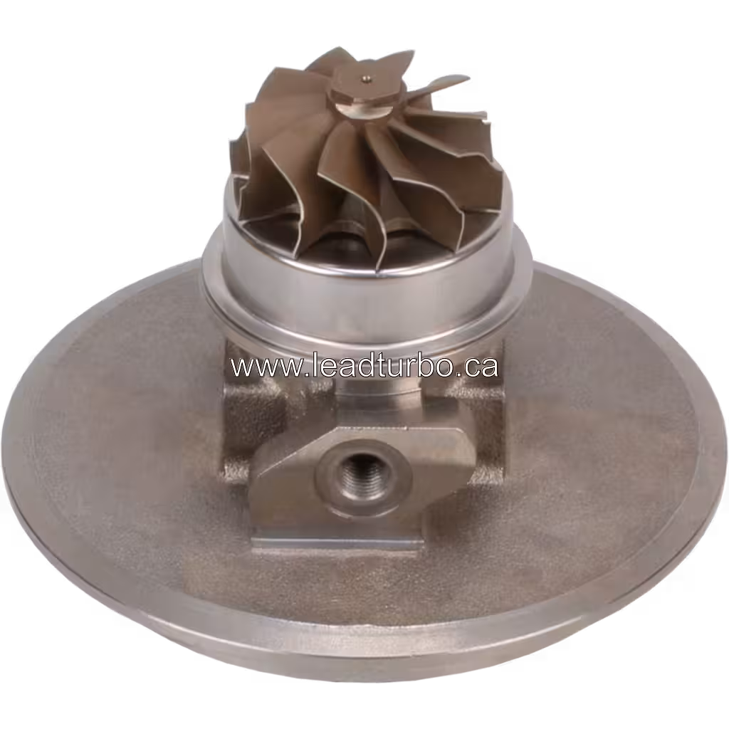 Core de Turbocompresseur 196-0268 S200A049 pour CAT E325C 3126B bottom 45 degree view