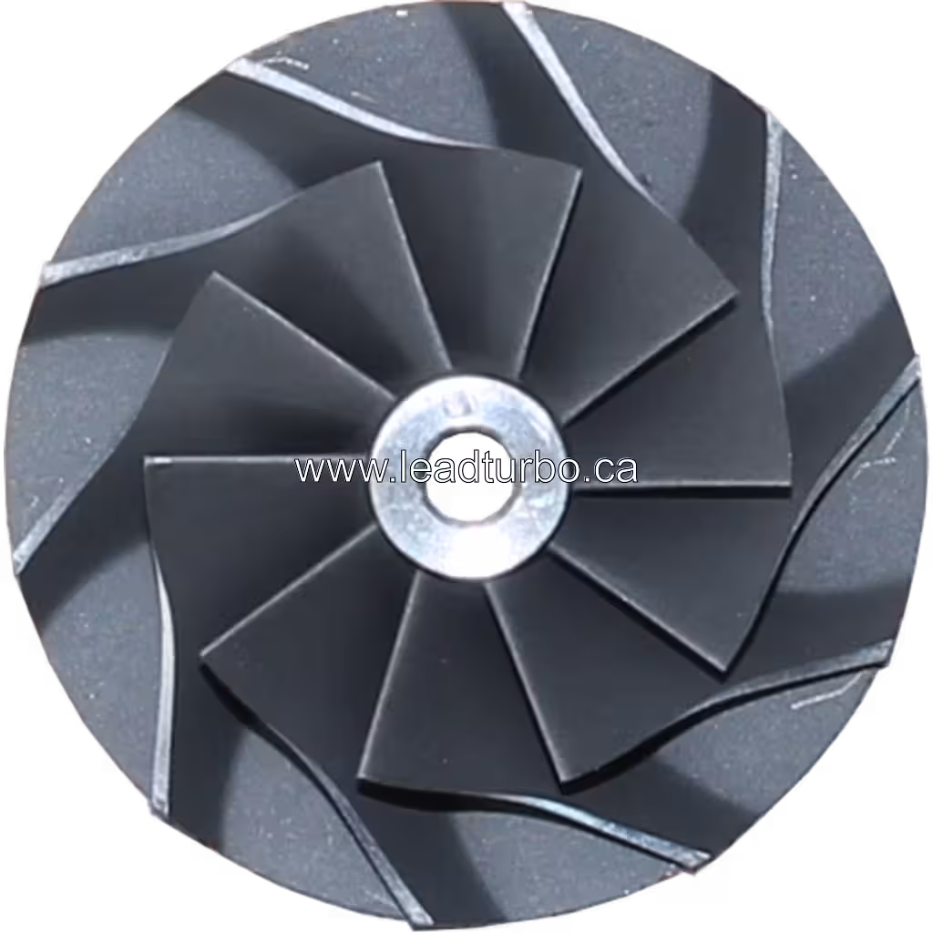 Koło sprężarki VJ26 CW do turbosprężarki J96 - zamiennik top view
