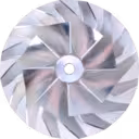 Roue de compresseur 4035398 pour Turbo HE551W Volvo MD13 thumbnail 3