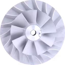 Roue de compresseur TD09L-34QRC 49132-05110 CW pour Perkins 4006T