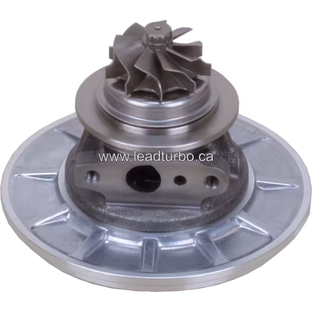 Core турбокомпресора для Toyota Hiace 2KD-FTV 2.5L bottom 45 degree view