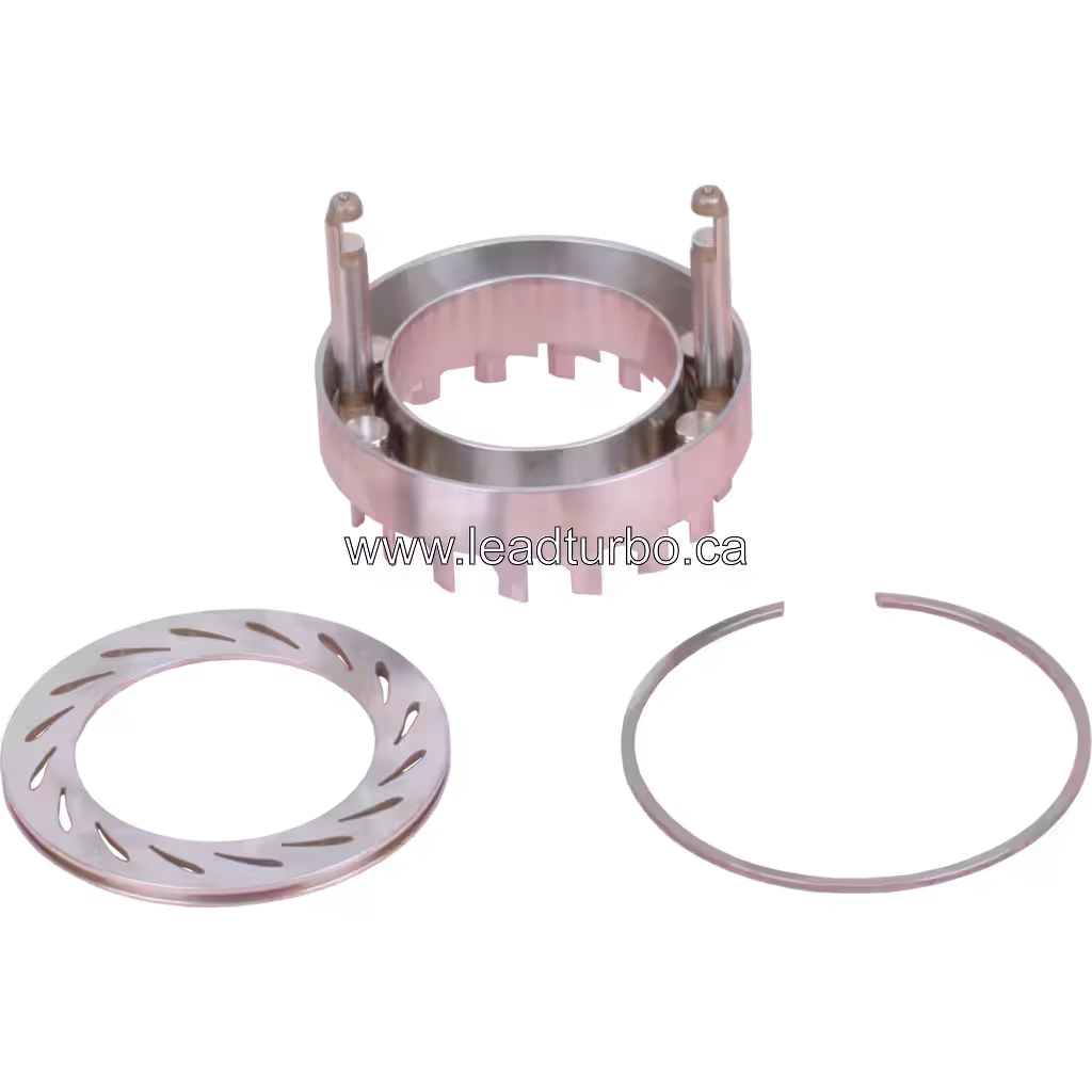 HE351V NRA Nozzle Ring Assy J96 Turbocharger bottom 45 degree view