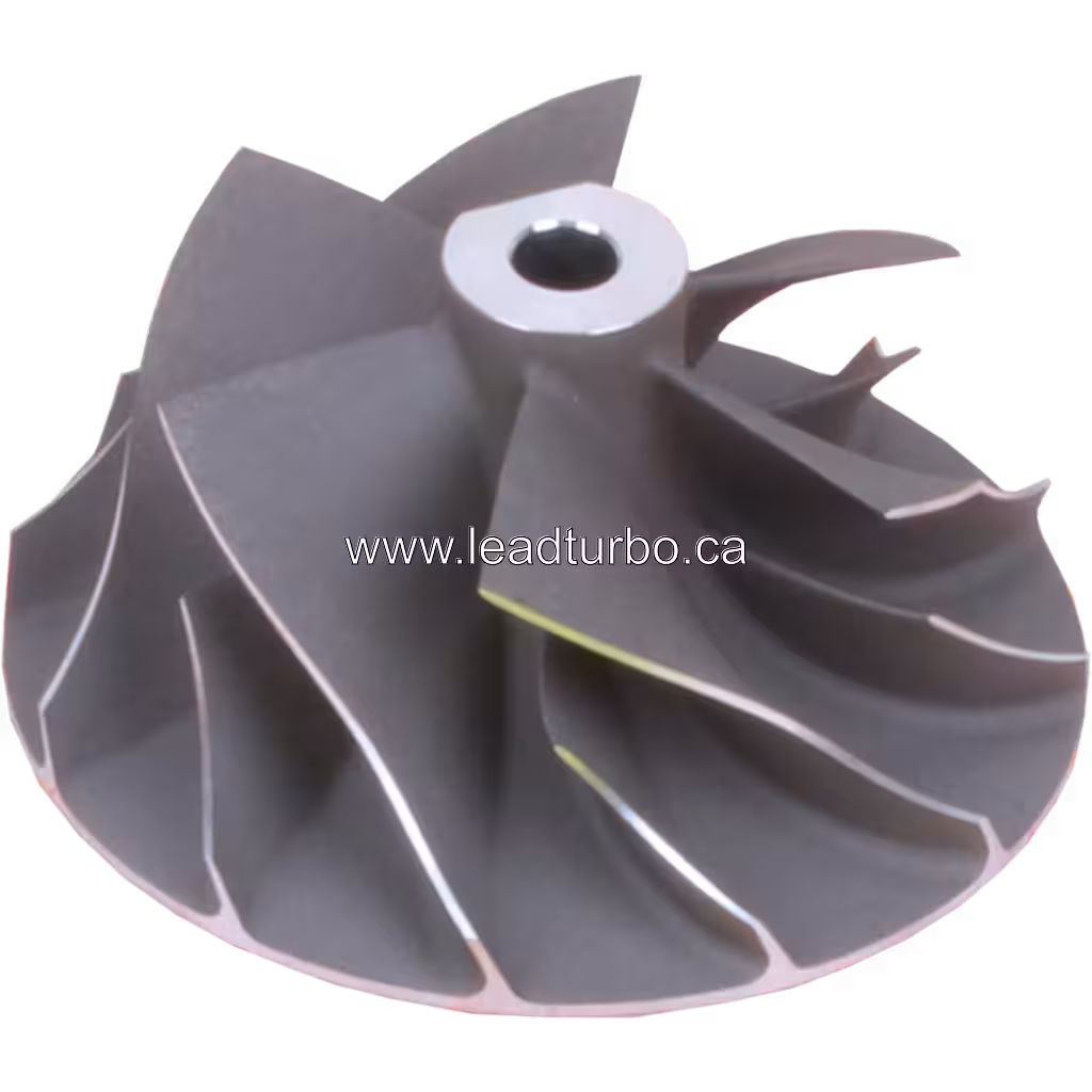 Roue de compresseur turbo RHF5 pour Isuzu (VIFV) - Réf. 8980540111 CW 45 degree view