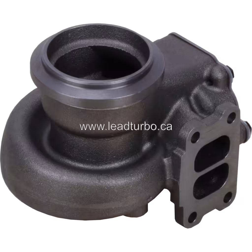 CAT 3126E Turbocharger Exhaust Housing Replacement