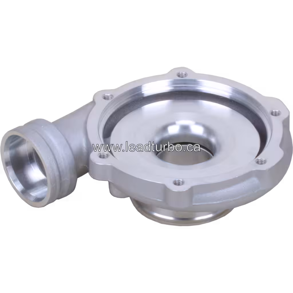 Корпус компресора турбокомпресора 319212 CH для S200 (Deutz BF4M1013C) bottom 45 degree view