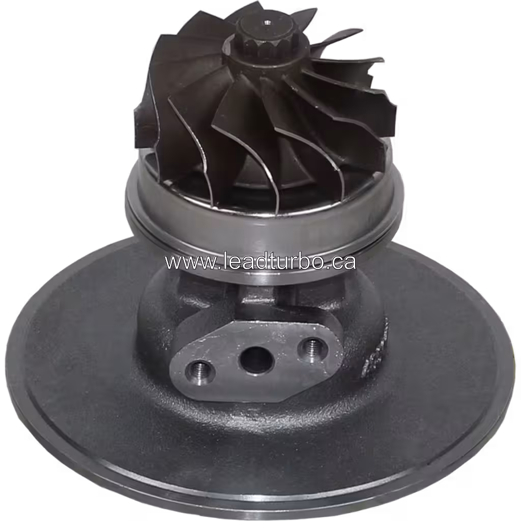 3575203 H2D HX50 Turbocharger Core for Scania DSC11-22 bottom 45 degree view