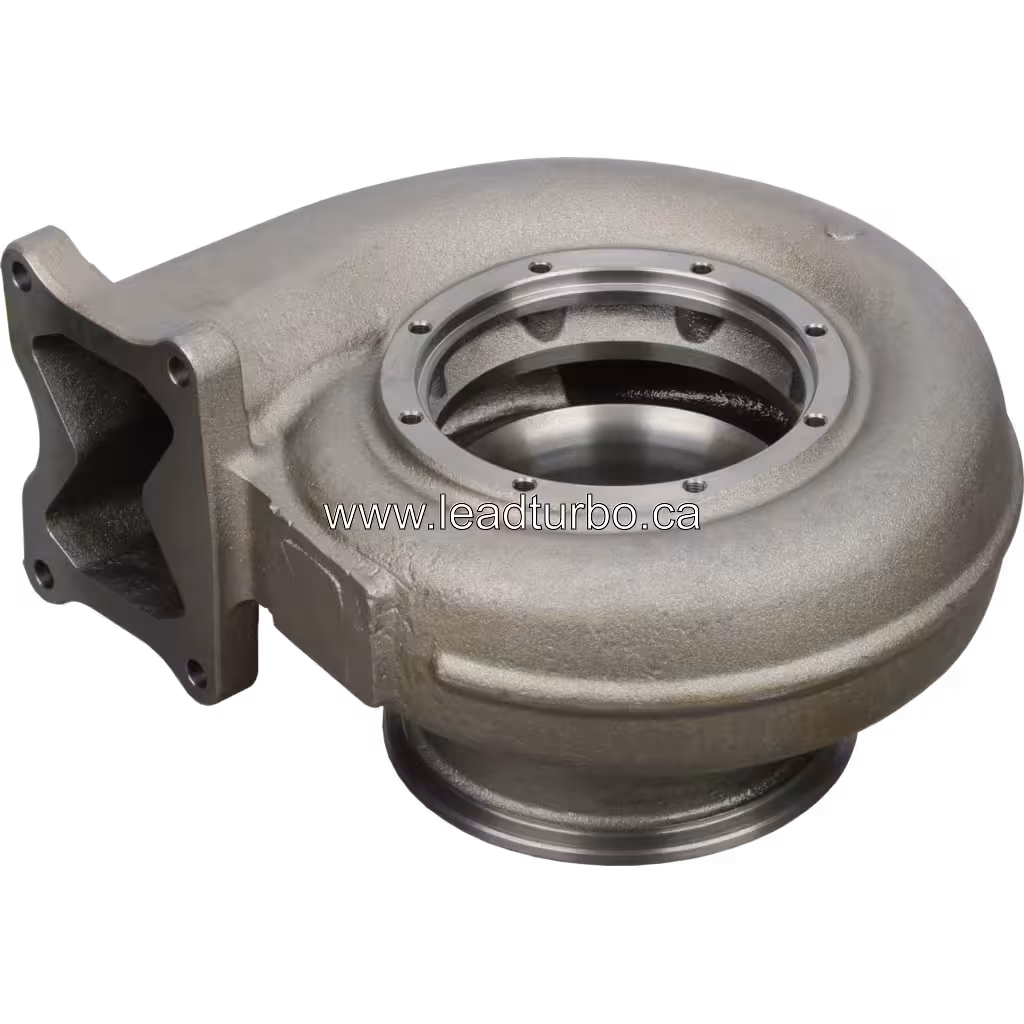 Корпус турбіни 3800950 TH HX83 для Cummins QSK50 bottom 45 degree view