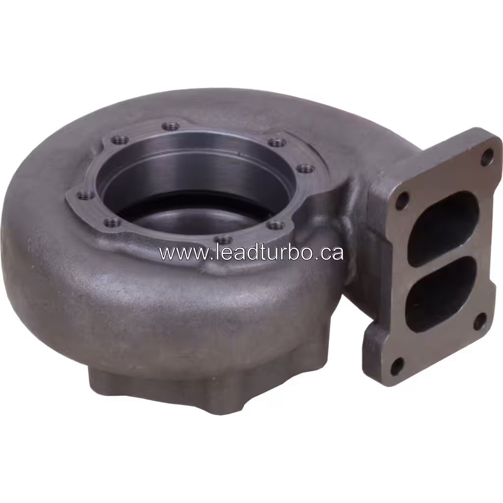 Корпус турбіни 6505-67-5040 TH (KTR110-1E) для KOMATSU D155 bottom 45 degree view