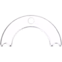 Clamp Plate 431518-0001 GT2256MS vista frontal