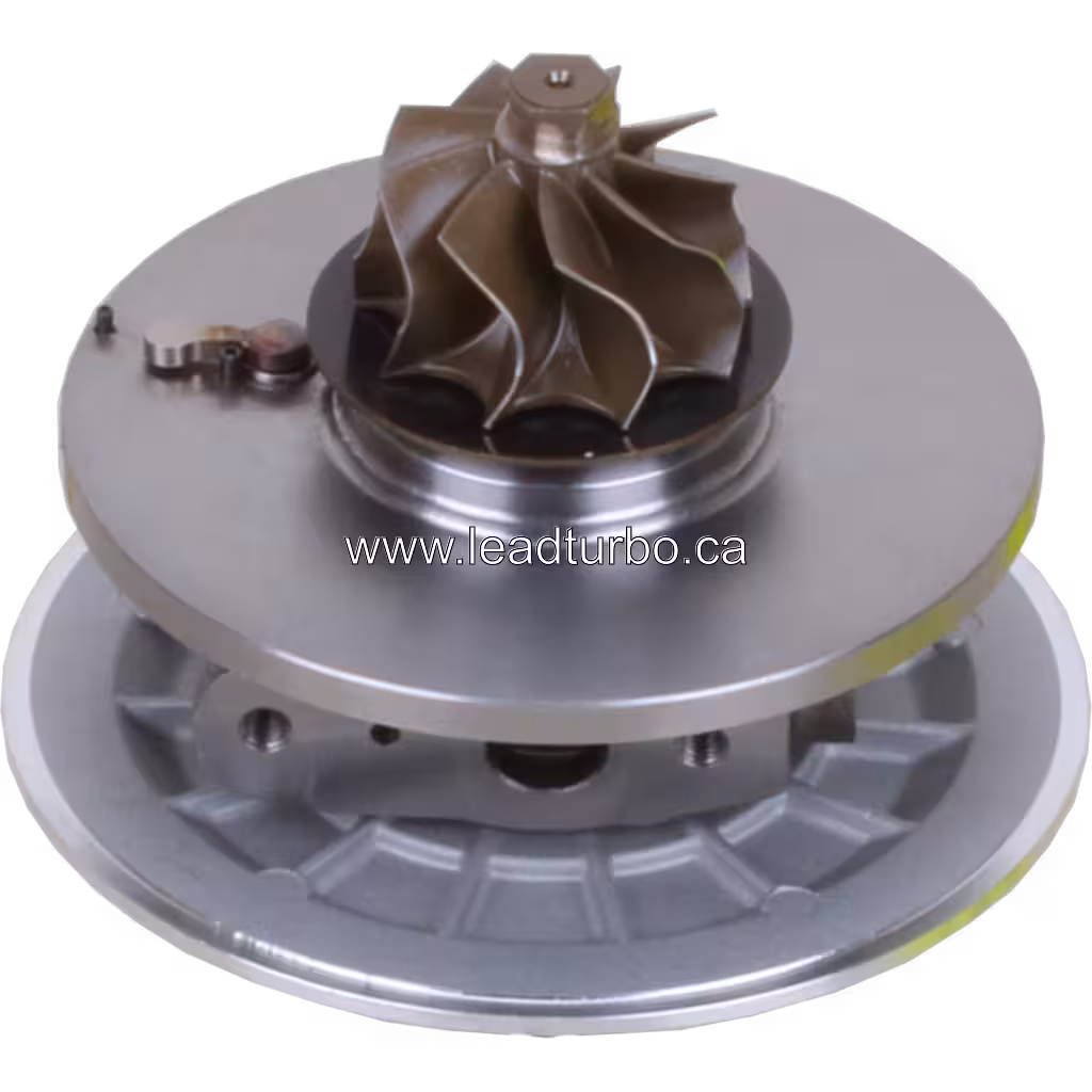 Core turbosprężarki Nissan Navara 2.5 DI YD25DDTI 129KM bottom 45 degree view