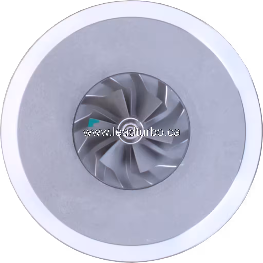 Core turbosprężarki Nissan Navara 2.5 DI YD25DDTI 129KM top view