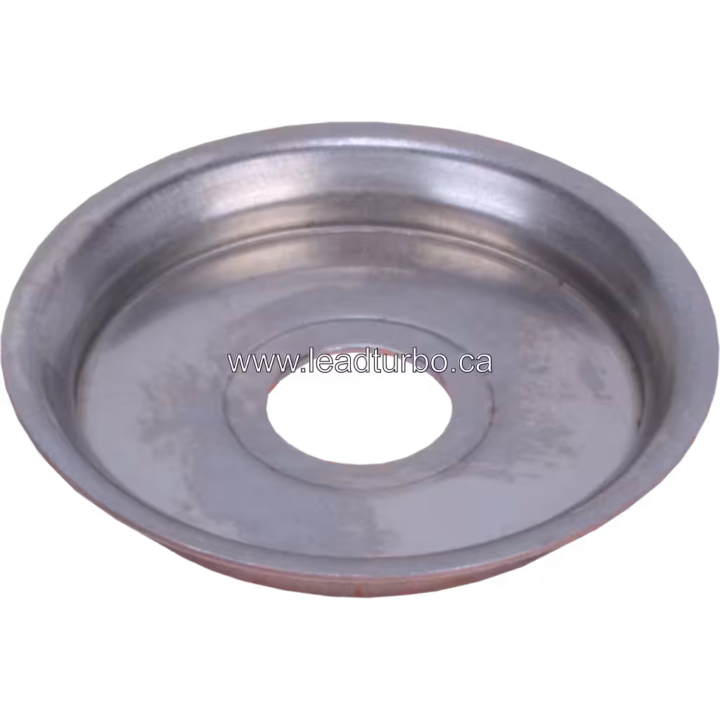 Heat Shield 443594-1 pour Turbo TB25 Nissan Terrano II 2.7 TD bottom 45 degree view