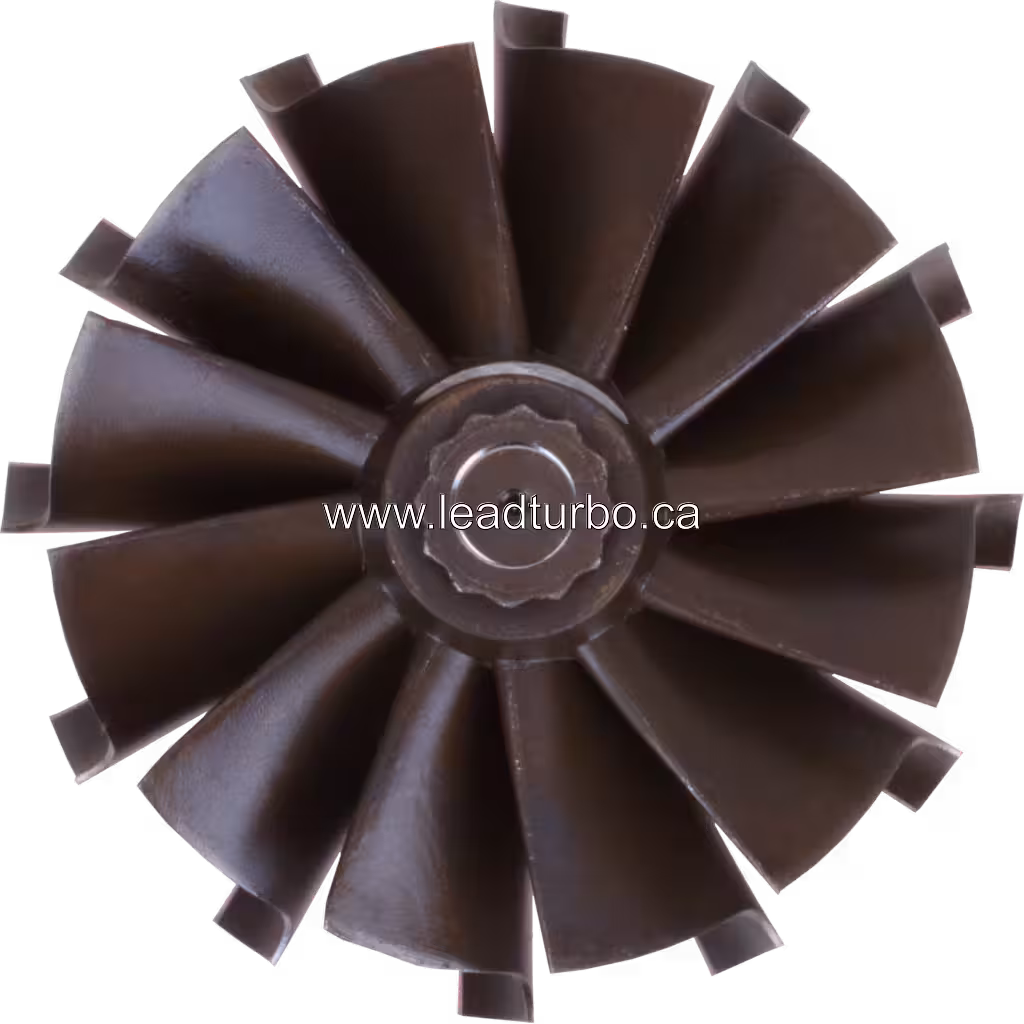 K36-87-01 TW Turbine Wheel J96 Turbocharger Replacement top view