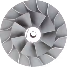 Koło sprężarki 6506-21-5010 CW do turbosprężarki KTR90-232E (Komatsu PC400-7)