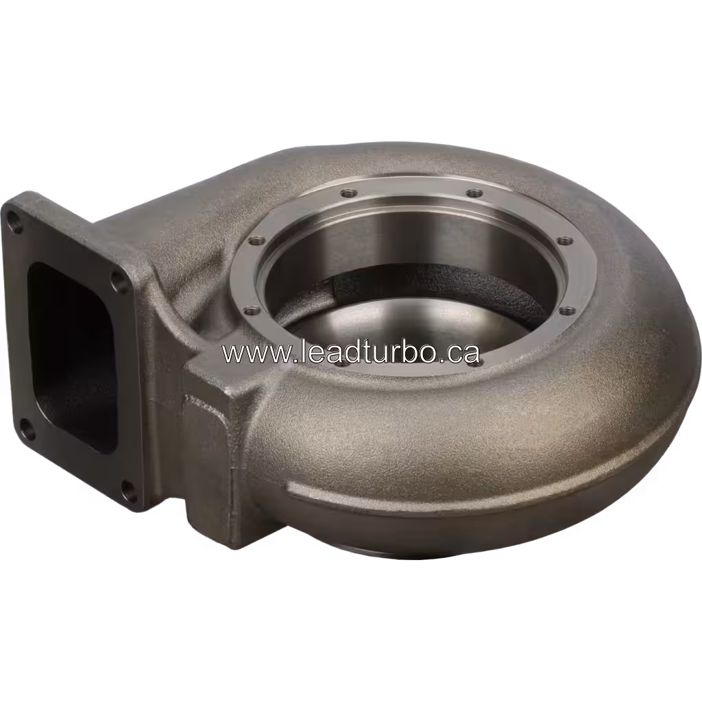 Logement Turbine HX80 3767952 TH pour Cummins QSK60 Marine bottom 45 degree view