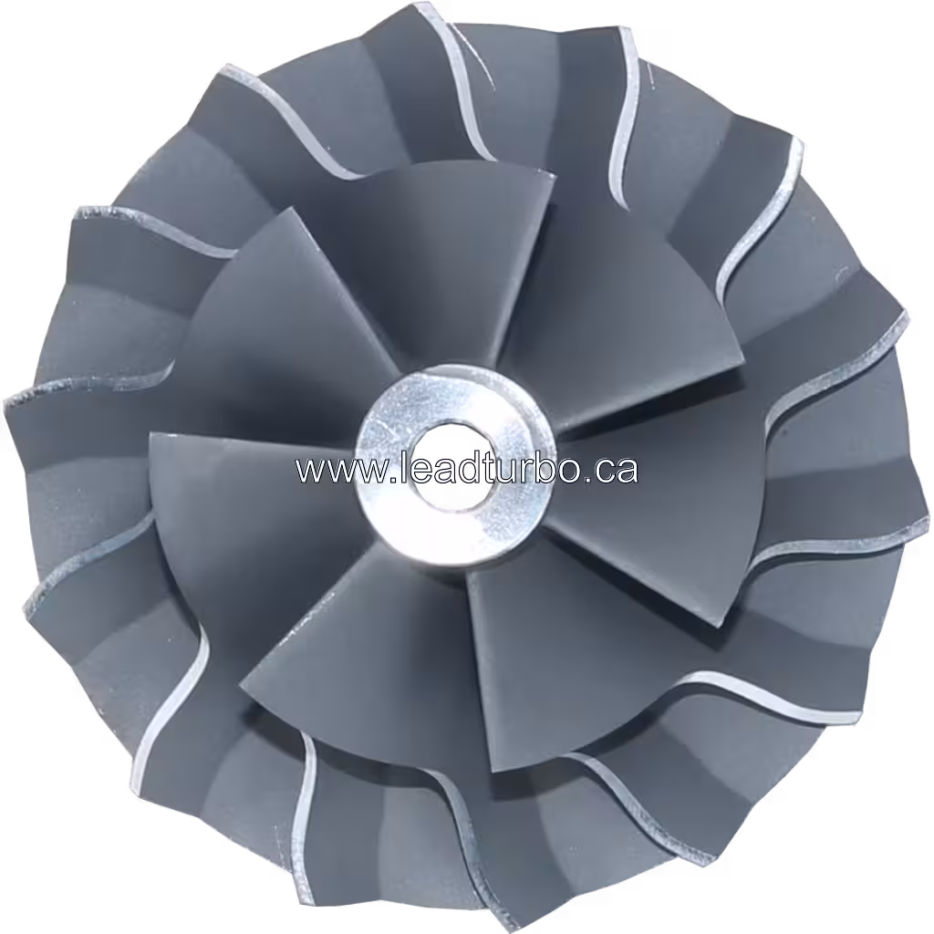 Roue de compresseur 317845 CW pour Turbo J96 top view