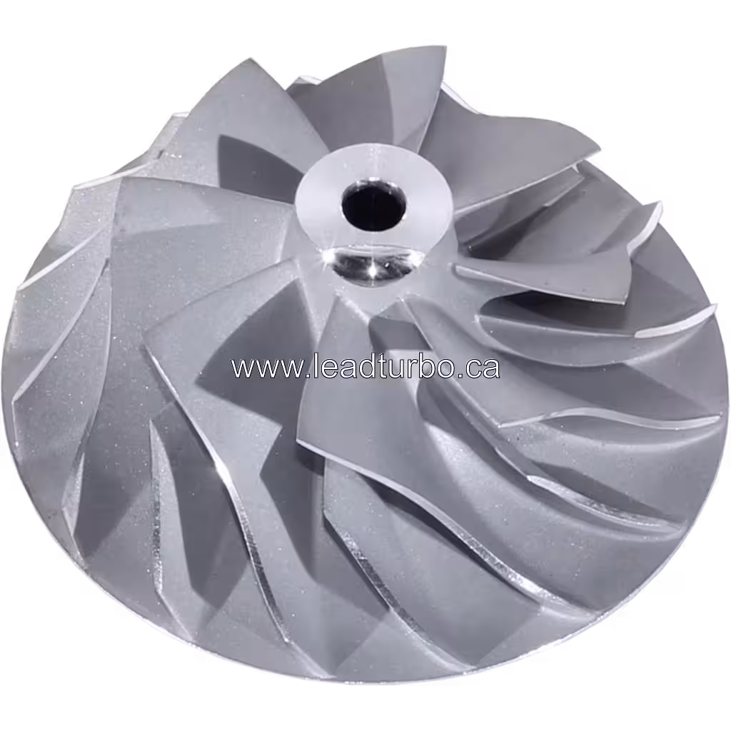 Roue de compresseur 3536444 pour Turbo J96 45 degree view