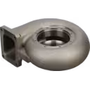 Turbine Housing 3529706 HC5A – Untere Ansicht mit Zentralflansch und Befestigungslöchern