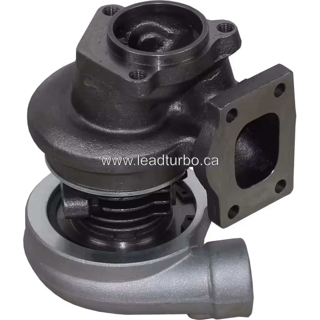 Turbosprężarka 452061-5005 T250-02 zamiennik do Perkins CAT 3054 bottom 45 degree view