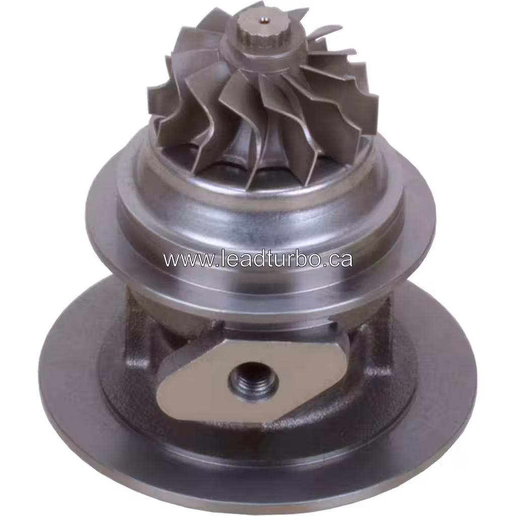 Core de Turbocompresseur HX30 3593410 pour Cummins 4BTA 90HP bottom 45 degree view