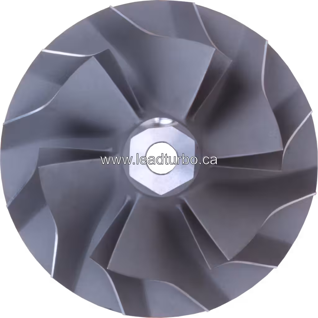 Roue de compresseur 705319-0001 pour turbo GTA5002B CAT front view