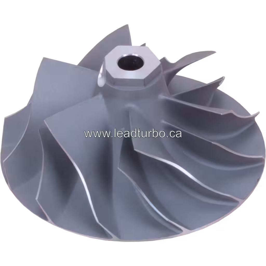 Roue de compresseur 705319-0001 pour turbo GTA5002B CAT 45 degree view