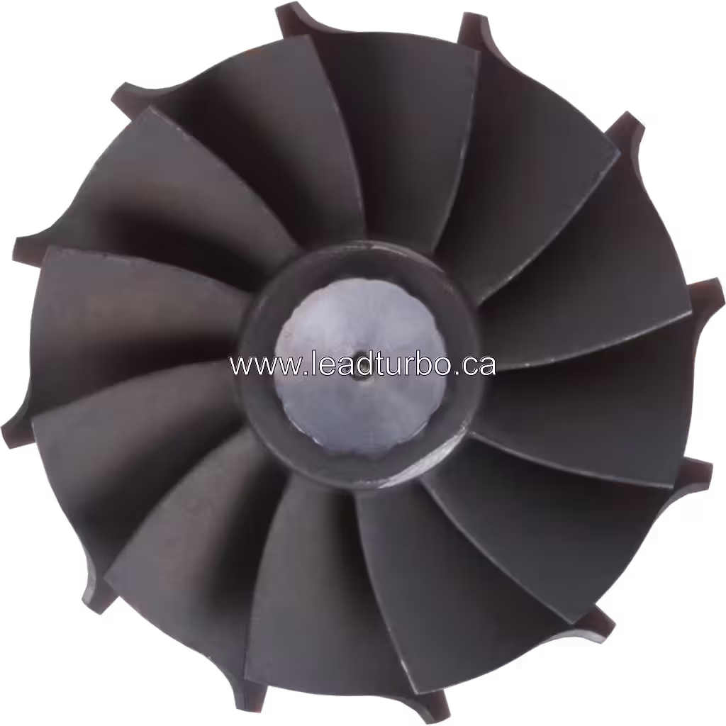 Pieza de turbocompresor rueda de turbina aftermarket