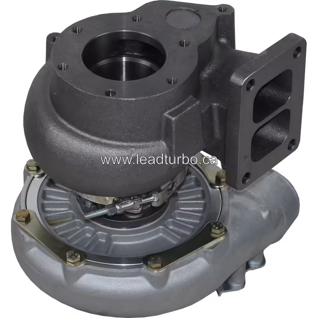 Turbocharger DAF com suporte de montagem visível