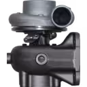 Turbosprężarka 3802595 H1E do Cummins – widok z przodu