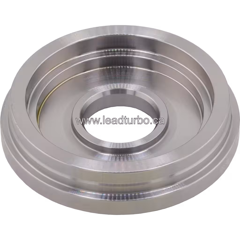 4046100 OP Oil Seal Plate HX40W Turbocharger (Cummins QSL) bottom 45 degree view